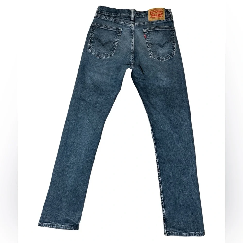 Levi’s Strauss Men's Blue Straight-Leg Jeans W32 L34 98% Cotton